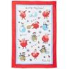 Ulster Weavers Madeleine Floyd Santa and Snowmen Cotton Tea Towel,