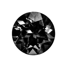 Sonia Jewels Black 3mm Round Loose Diamond (.103 cttw.)
