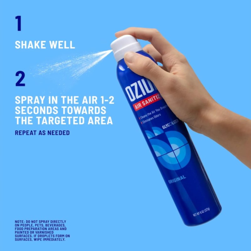 Ozium 0.8 oz. Air Sanitizer & Odor Eliminator for Homes,