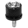 Stainless Knurled Fender Seat Bolt Screw, Aluminum- 1/4"-20 Thread Compatible