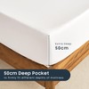 Wake In Cloud - Extra Deep Queen Fitted Sheet 1