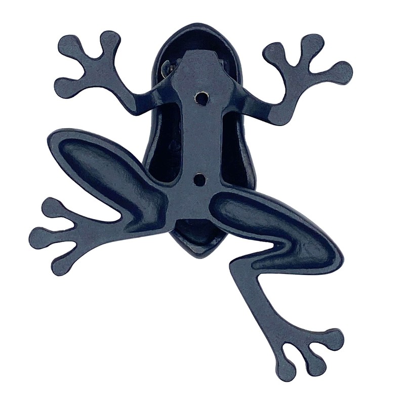 Tree Frog Door Knocker - Oiled Bronze (Premium Size)