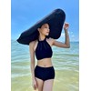 KEYDUACU Oversized Women's Beach hat, 31.5 inch (80cm) Wide Brim