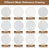 PVC Nylon Lab Sieve 200 Mesh(0.075mm), LVDALAB 7.9Inch(20cm) Diameter Sample