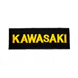 Kawasaki Embroidered Patch - Kawasaki - Motorcycles - Racing - ATV - NEW - Iron-on/Sew-on
