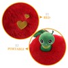 Hohopeti Realistic Apple Plush Throw Pillow Soft Fruit Stuffed Cushion