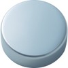 TRUSCO PF-AA082 Panel Fix, Flat Round Φ0.8 inches (20 mm), Stainless Steel, 1 Piece