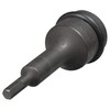 Tone 4AH-05L75 Semi-Long Hexagon Socket for Impacts, 0.5 inch (12.7