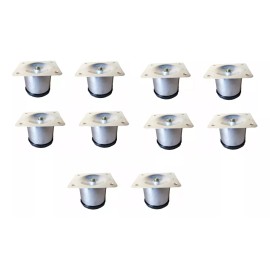 Herrajes Guerrero Pata Para Mueble O Sala 5 Cm Altura Paquete De 10 Piezas