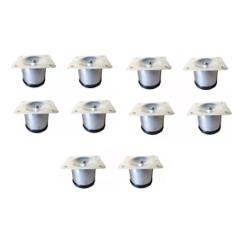 Herrajes Guerrero Pata Para Mueble O Sala 5 Cm Altura Paquete De 10 Piezas