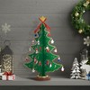 LEMESO Advent Calendar Mini Wooden Christmas Tree Advent Calendar Wooden