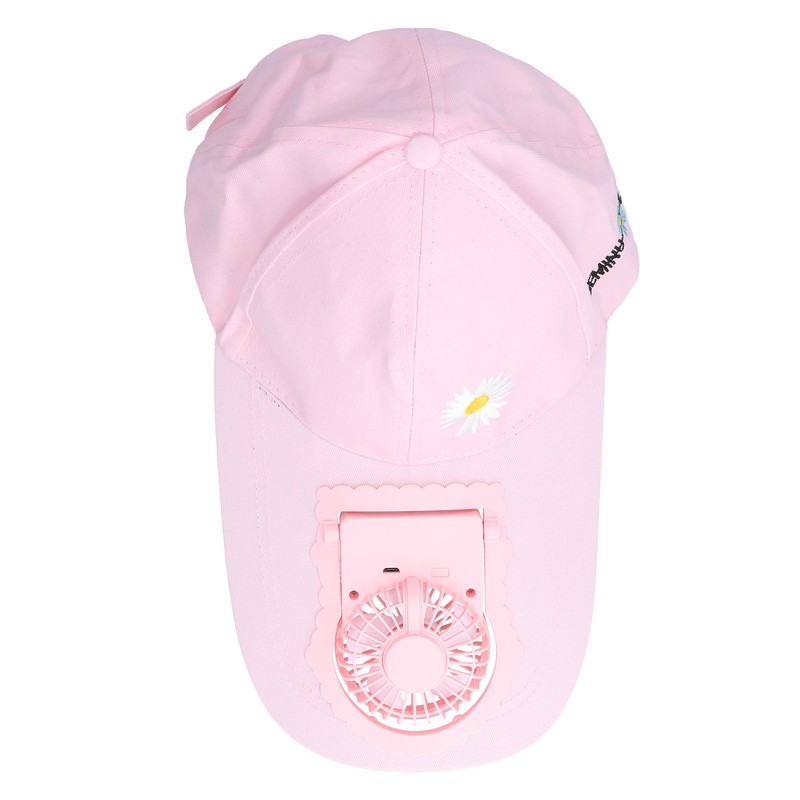 Cooling Fan Hat USB Charging Breathable Shade Sunscreen Fan Hat