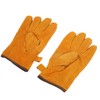 Heat Resistant Gloves Calf Leather Polyester Hand Protection BBQ Grill