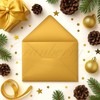 Cranberry C5 Gold Envelopes 162x229mm, 10 Pack