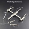 Adjustable Circle Hole Cutter Saw Kit Wood Drill Bit Saw
