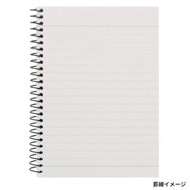 Maruman N670X10SET Spiral Ring Notebook, A6, Horizontal Rule, 0.2 inch (6 mm), 10 Pages, Assorted
