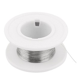 IIVVERR Nichrome 80 0.1mm 38 Gauge AWG 100M Roll 43.87 Ohms/ft Heater Wire (Nichrome 80 0.1mm 38 Calibrador AWG 100M Rollo 43.87 Ohms / ft Cable del calentador