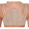Boolavard Oktoberfest Dirndl Push-Up BH Büstenhebe Schwarz/Hautfarben Gr. S-XXL. (XX-Large,