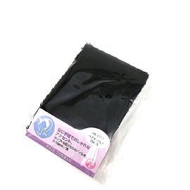 Hair Turban 70 mm Black Anti-Bacterial Pile
