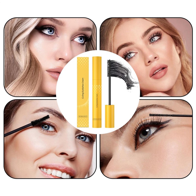 Mascara Volume and Length,15g Volumizing Lengthening Curling Mascara | Curling