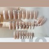 XUZOO Nail Tip, Cute, False Nail, Stylish, Popular, Simple, Bride,