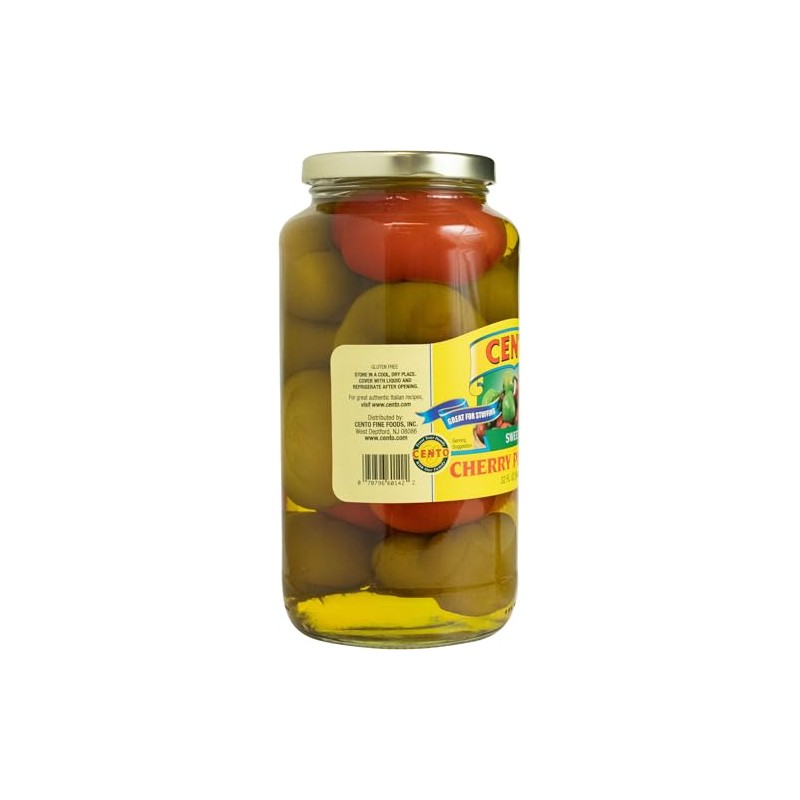 Cento Sweet Cherry Peppers - Pack of 3