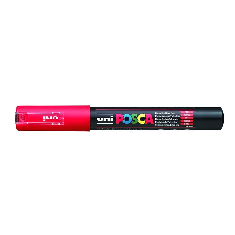 Uni-Ball Posca Marker, PC-1M, Rot