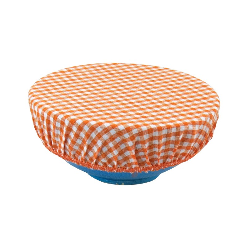 Reusable Gingham Bowl Covers Eco Friendly Pack of 3 Small