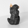 Prodbuy Small Black 12cm Resin Rude Monkey Ornament