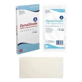Dynaginate Alginato Calcio Parche 4x8 PuLG 10p Color Blanco