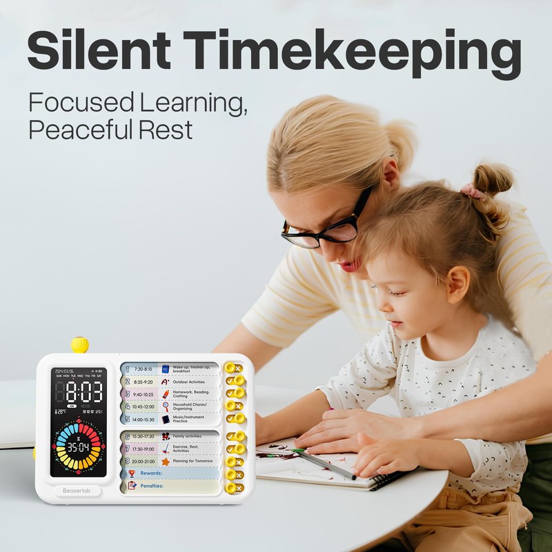 Visual Timer for Kids with 99 Minute Countdown, ADHD Timer