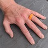 Knot Theory Orange Silicone Ring Men - Size 9 Step