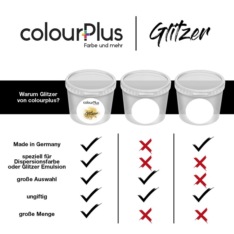 colourPlus glitter, yellow