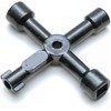 UKDeals Direct® 4 Way Utility Key Multifunction Meter Key, Utility