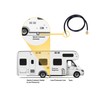GasSaf 6FT Quick Connect Propane Hose for RV to Grill,