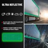 Duccinp Green Reflective Tape, 50mm x 10m - High Intensity