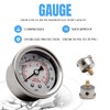 YESHMA EFI Fuel Pressure Regulator Kit 0-100psi with Gauge 6AN