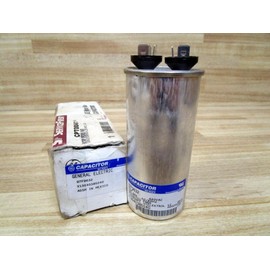 GE Genteq Round Capacitor 25 uf MFD 440 Volt Z97F9632 97F9632