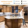 Under Cabinet Lights Kit, LED Smart Dimmable Strip Lighting Fixtures,
