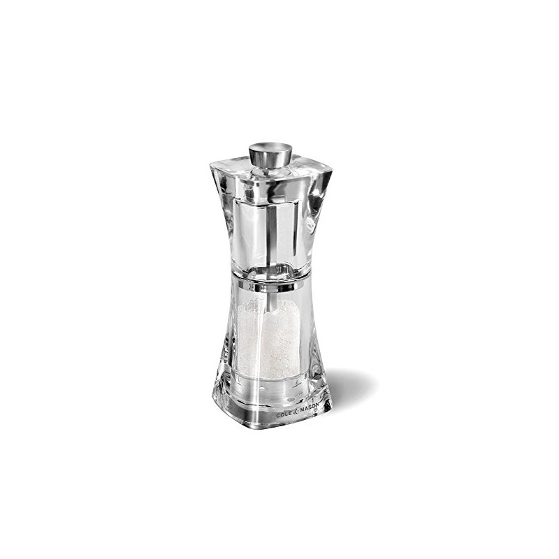 Cole & Mason H37402P Crystal Macina Sale, Precision+, Macinatura Regolabile,