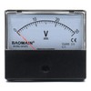 Baomain Voltímetro DH-670 DC 0-30V Rectangular Clase 2.0 Panel analógico