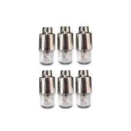 Updated LED Valve Stem Caps Lights Kit,Tire Valve Light, LED Wheel Lights, Waterproof LED Flashing Light, Tire Valve Caps Lamp for Car Bike Motorcycle,Waterproof Spoke Flash Lights(Pack of 6)(Blue)