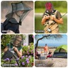 4PCS Mosquito Head Net, Extra Fine Holes Face Mesh Mosquito