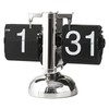 Digital Flip Down Clock Retro Minimalist Single Foot Mechanical Auto