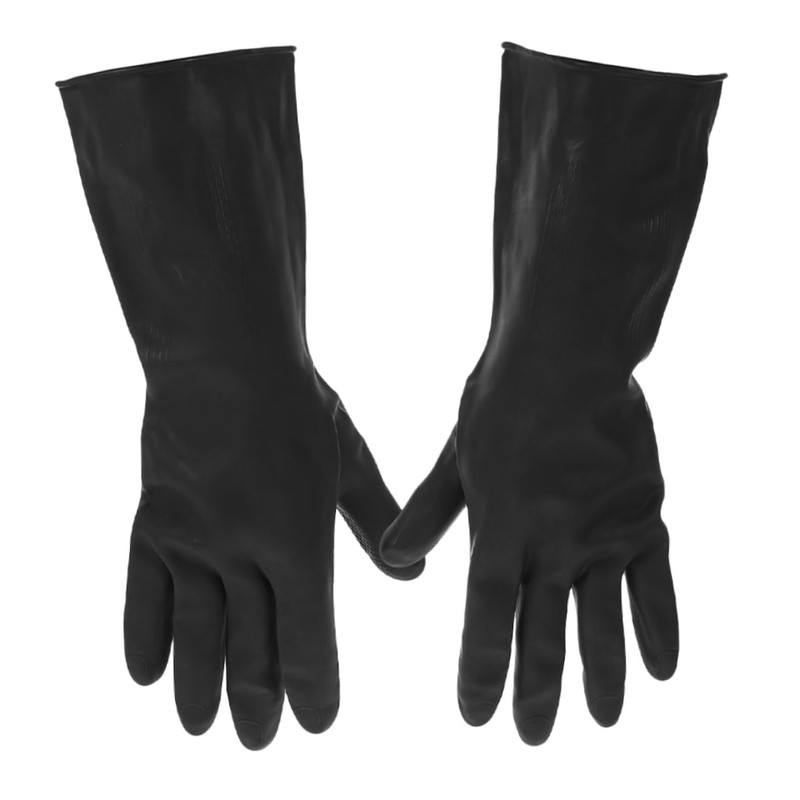 Beavorty 5 Pairs Rubber Dish Washing Gloves Reusable and Durable