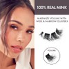i-ENVY Press&Go 100% Real Mink Self-Adhesive Eyelashes, No Glue Needed