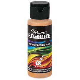 Chroma Craft Colors Acrylic Paint - Honey Maple, 2 oz
