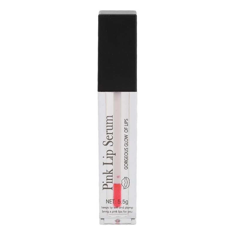 Nourished Pink Lip Serum, Wrinkle Reducingfor Plump Lips, Hydration, Brilliance,