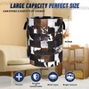 Personalise Cow Print Laundry Basket Oxford Cloth Animal Cowhide Laundry