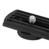 Akozon Dual Flash Bracket Extension Bar, Flash Bracket Tripod Mounting